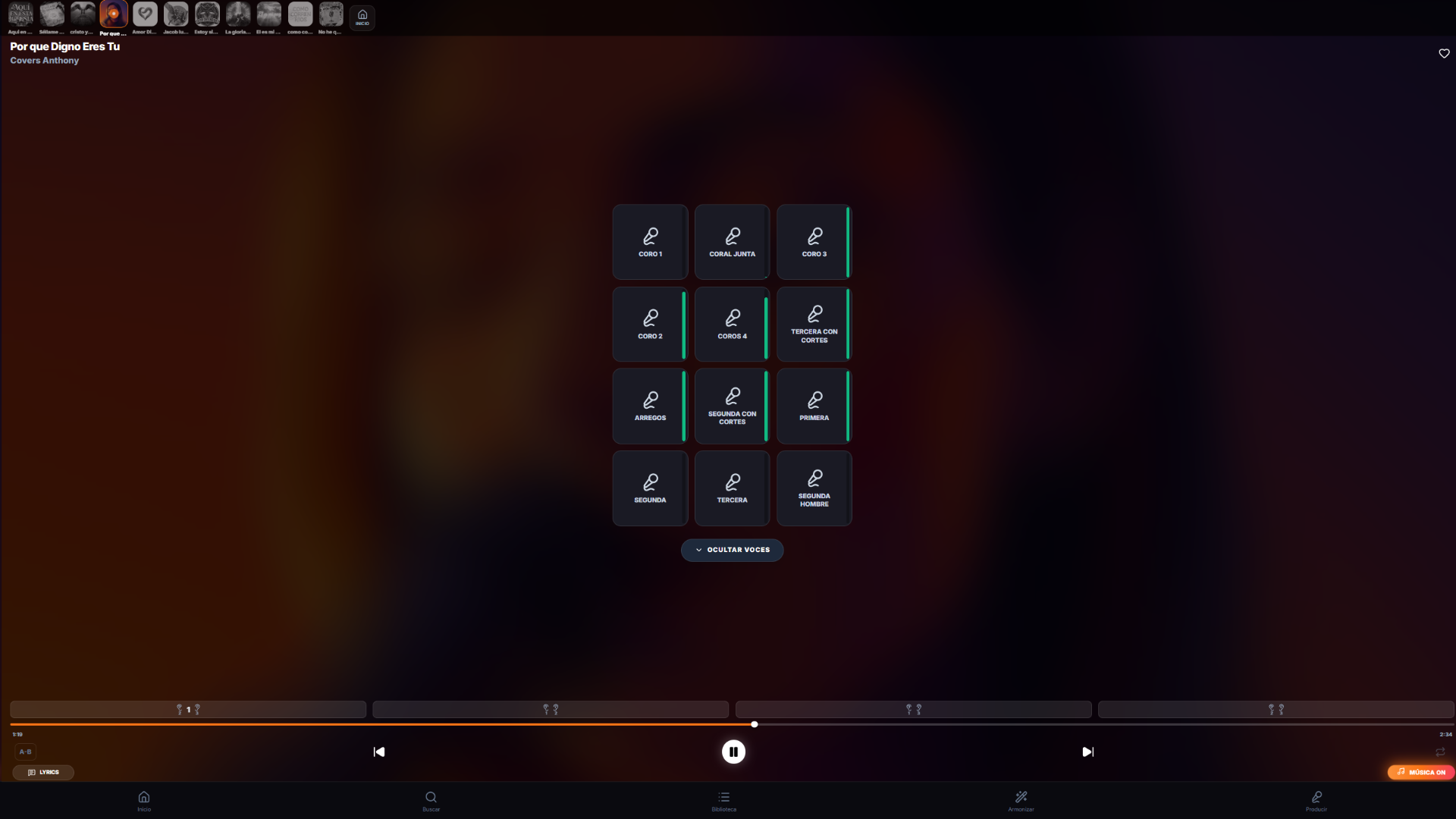 VocalHarmony Pro - Desktop